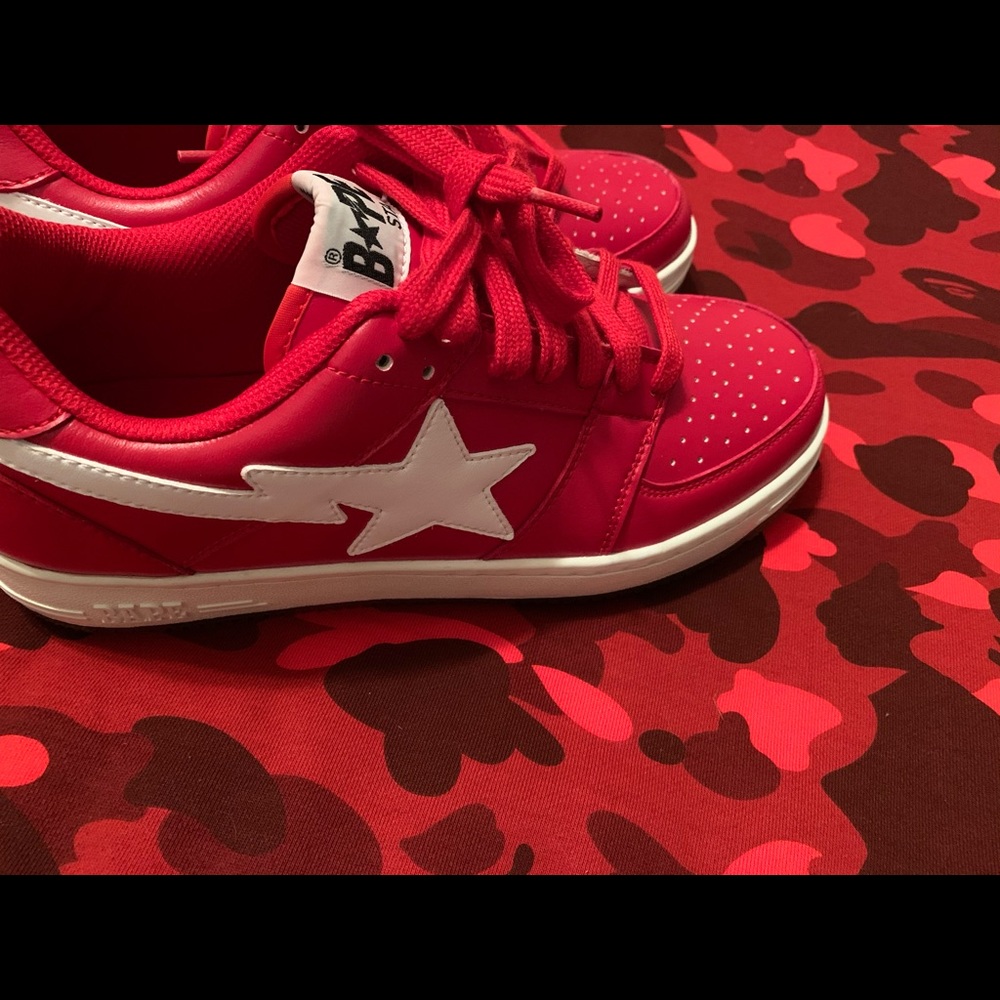 Bapesta Low Shark Sole Sz 10